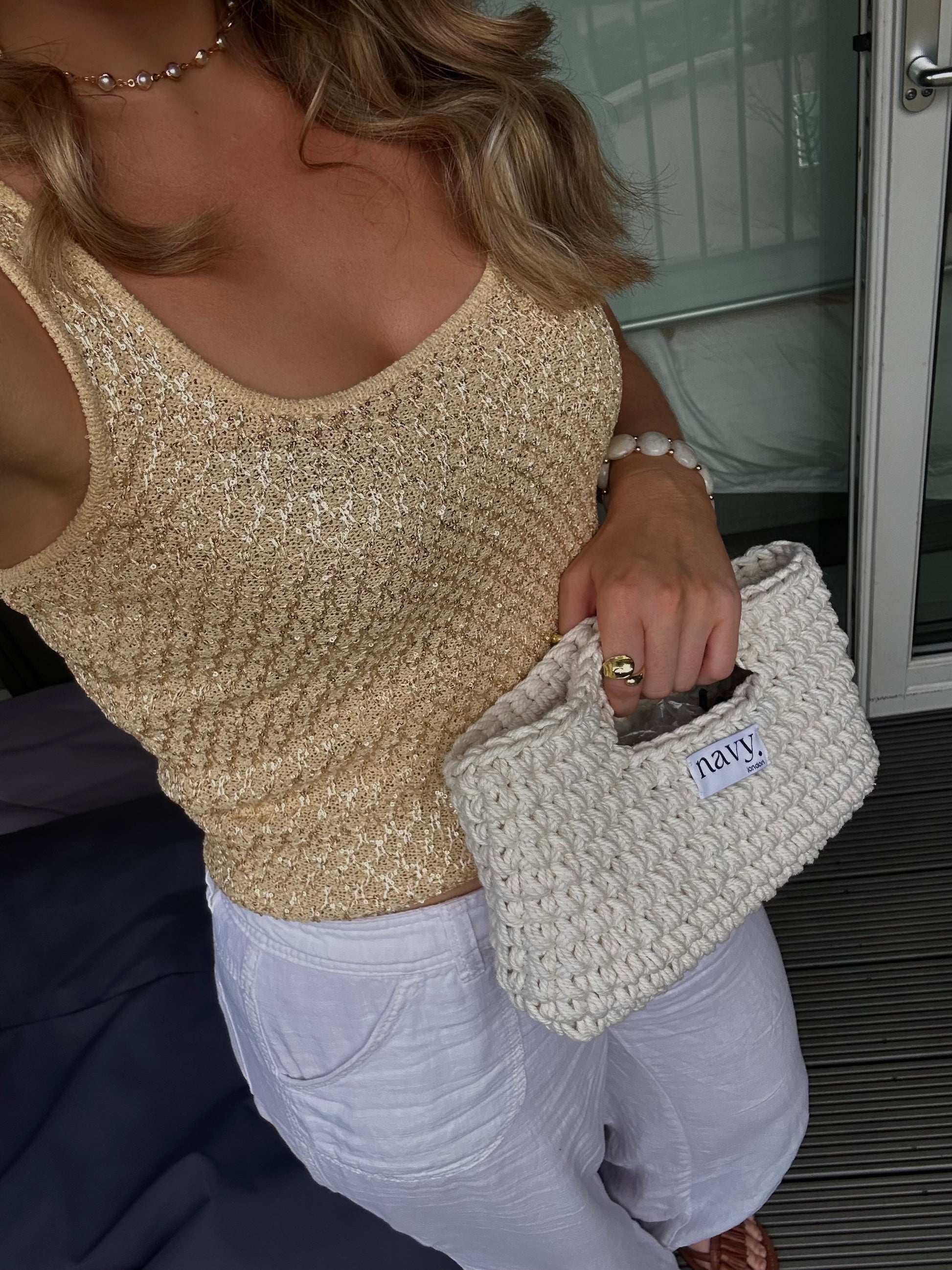 Coconut Mini Shopper Bag