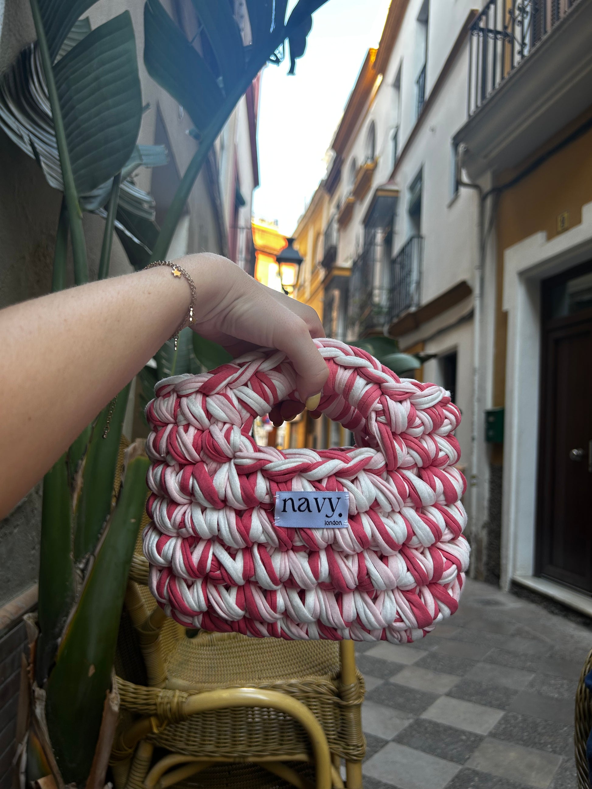 Strawberry Mini Shopper Bag