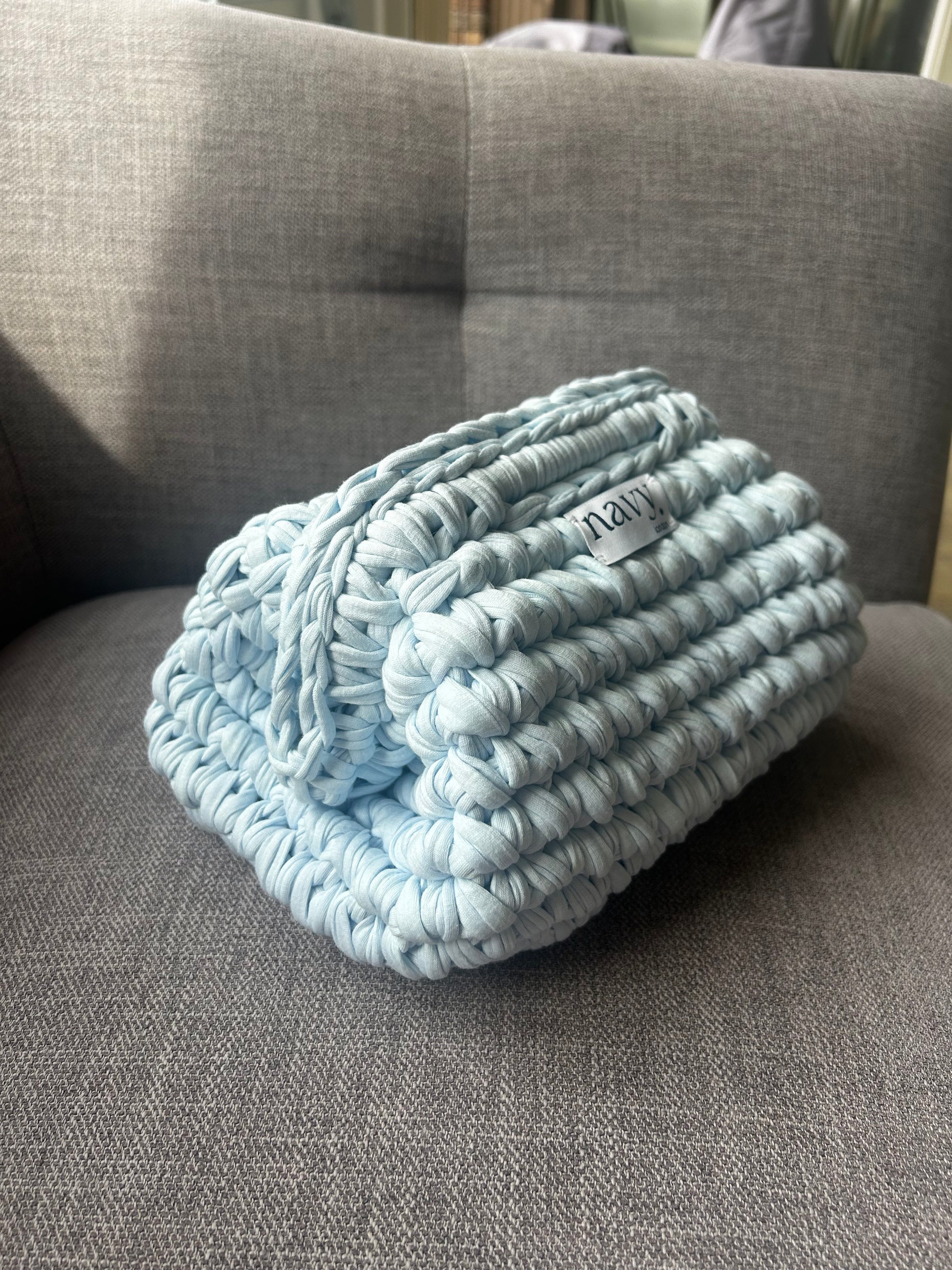 Blueberry Clutch Bag