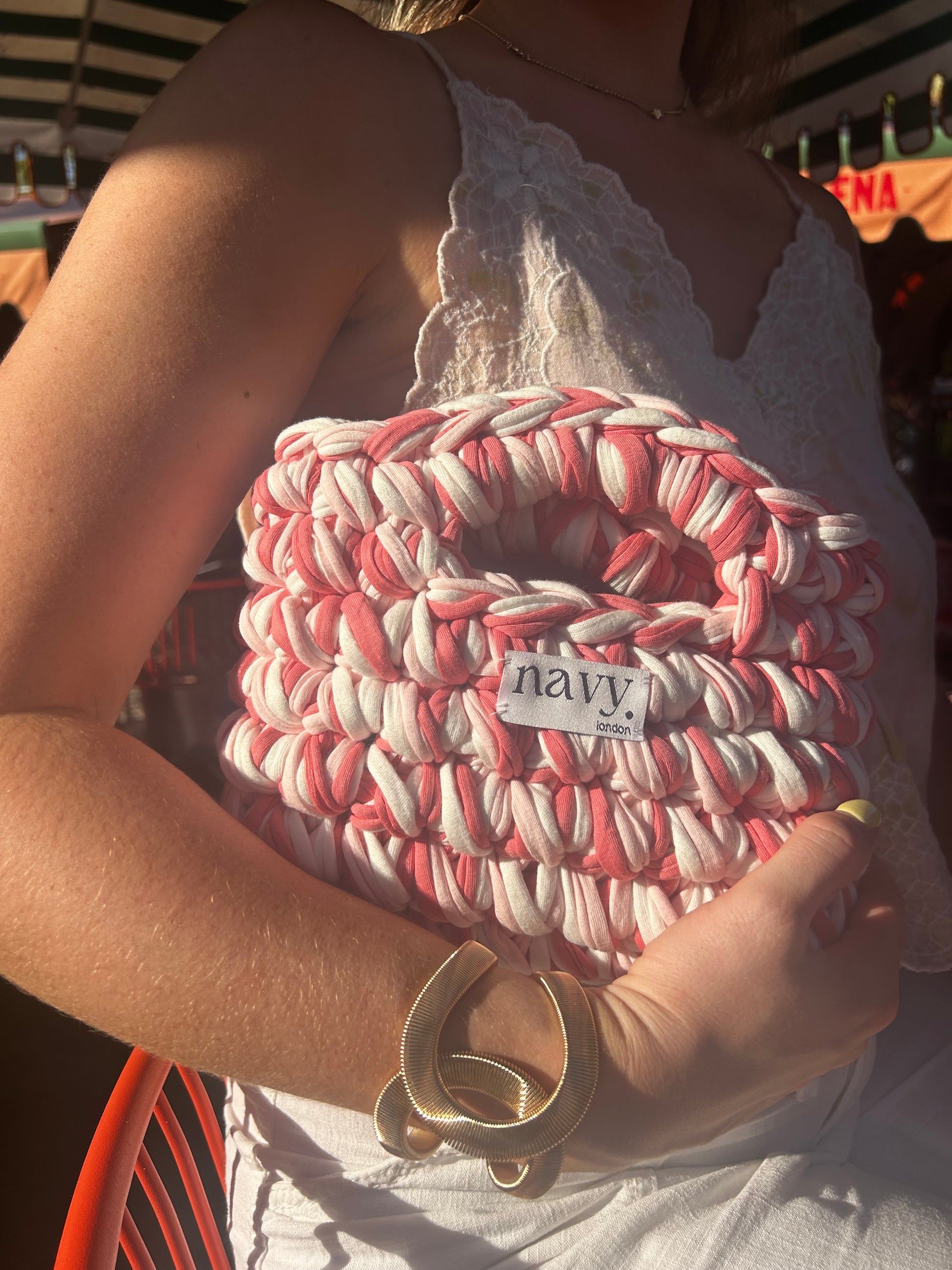 Strawberry Mini Shopper Bag