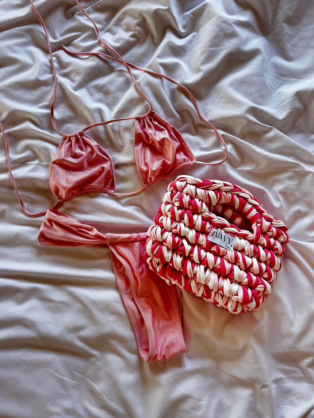 Strawberry Mini Shopper Bag