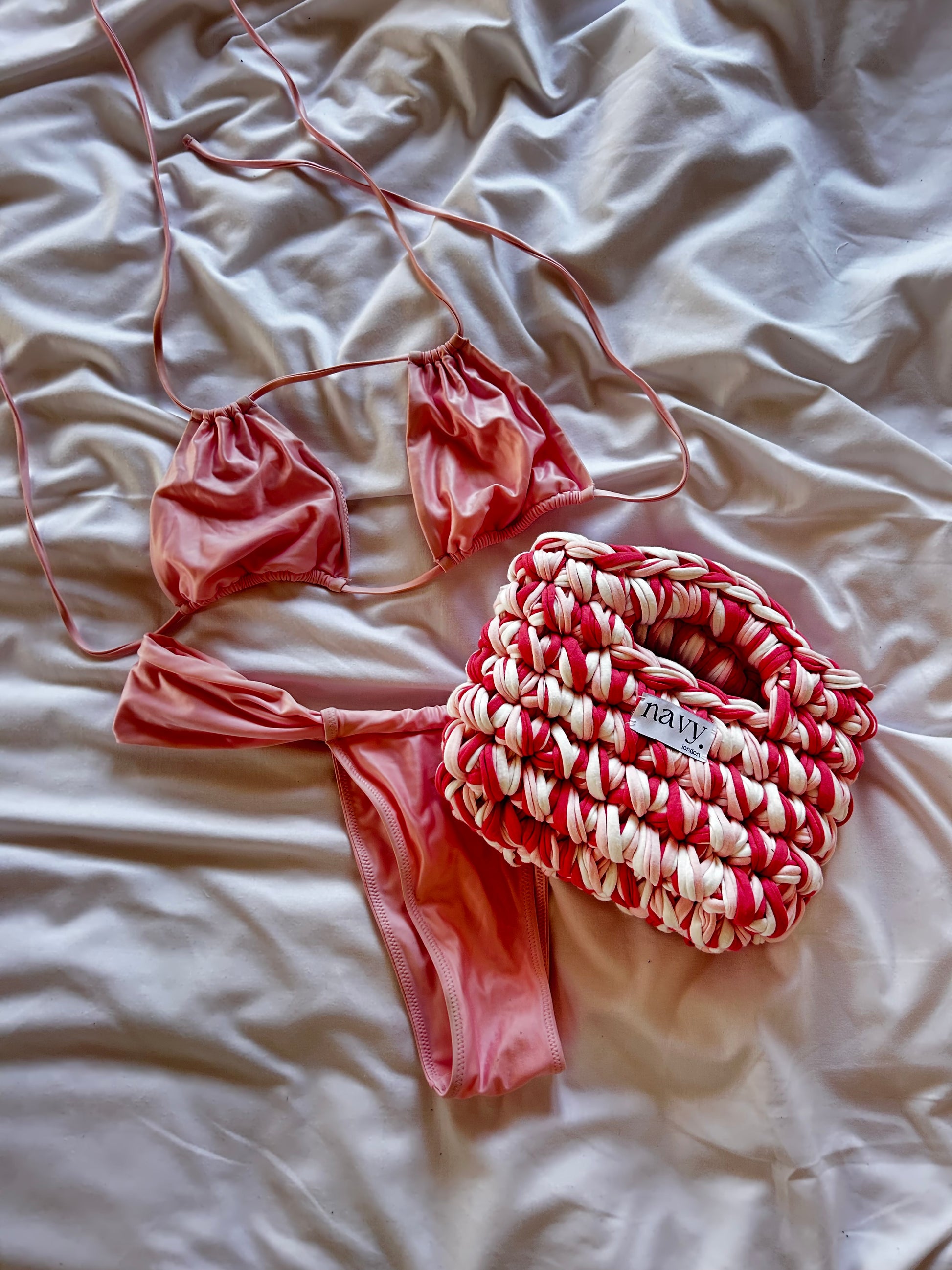 Strawberry Mini Shopper Bag